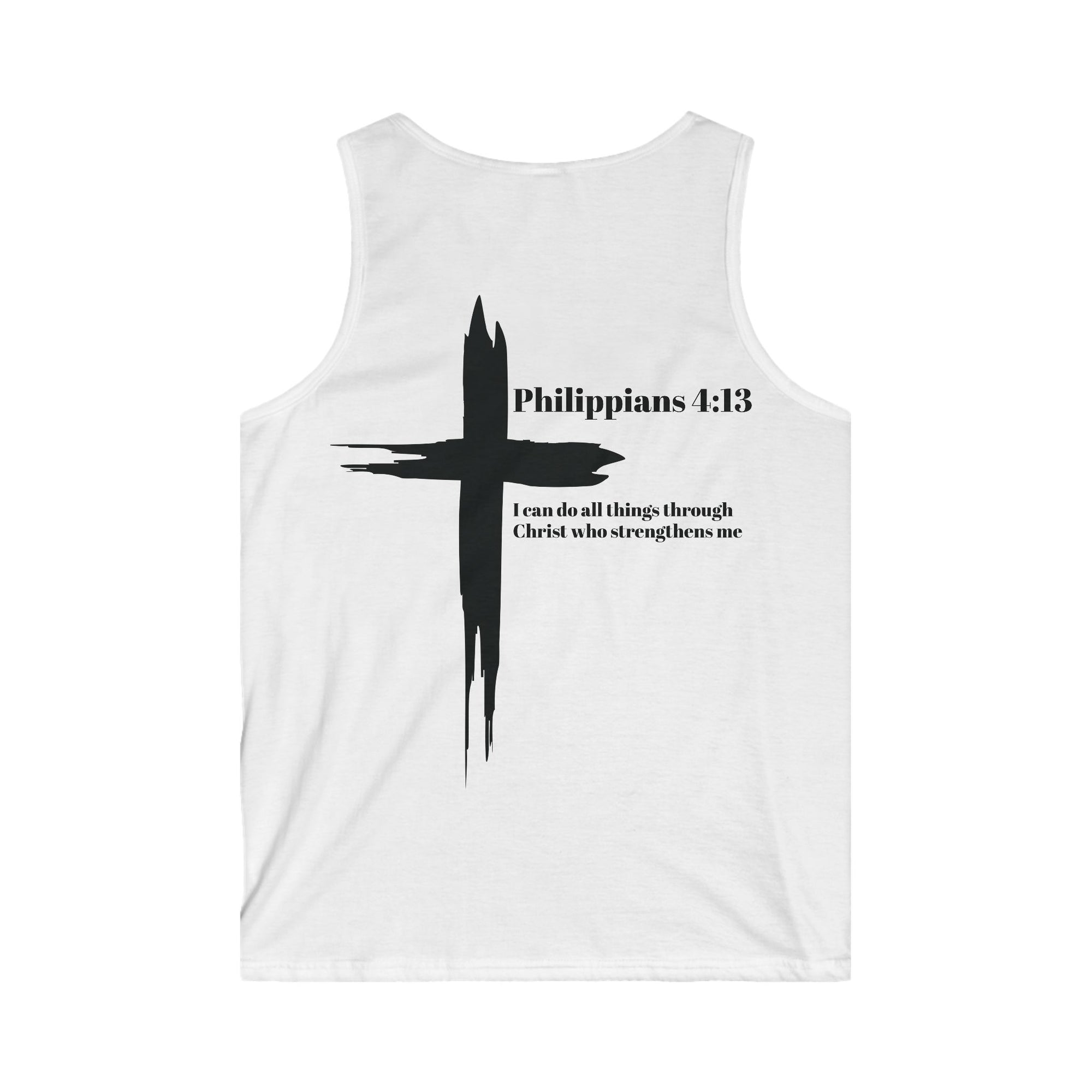 Men's Philippians 4:13 Tank Top