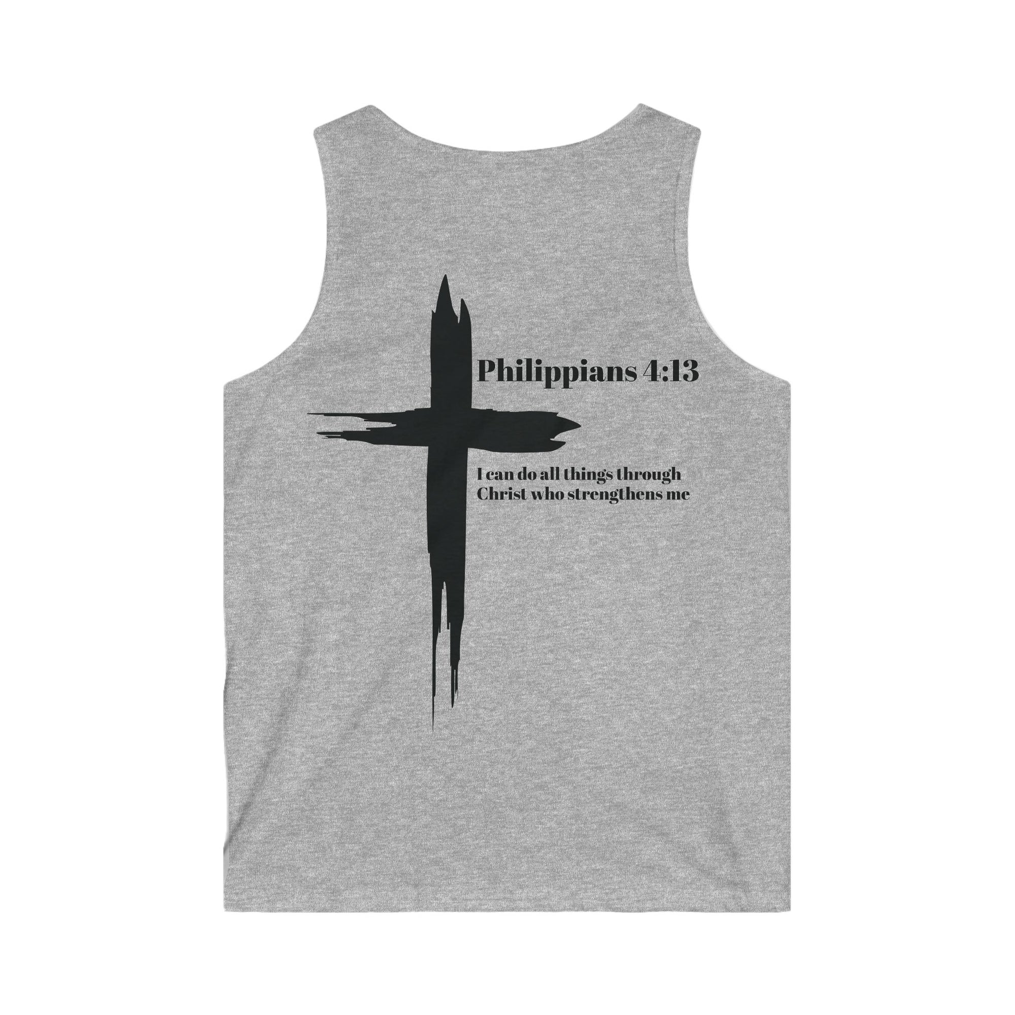 Men's Philippians 4:13 Tank Top