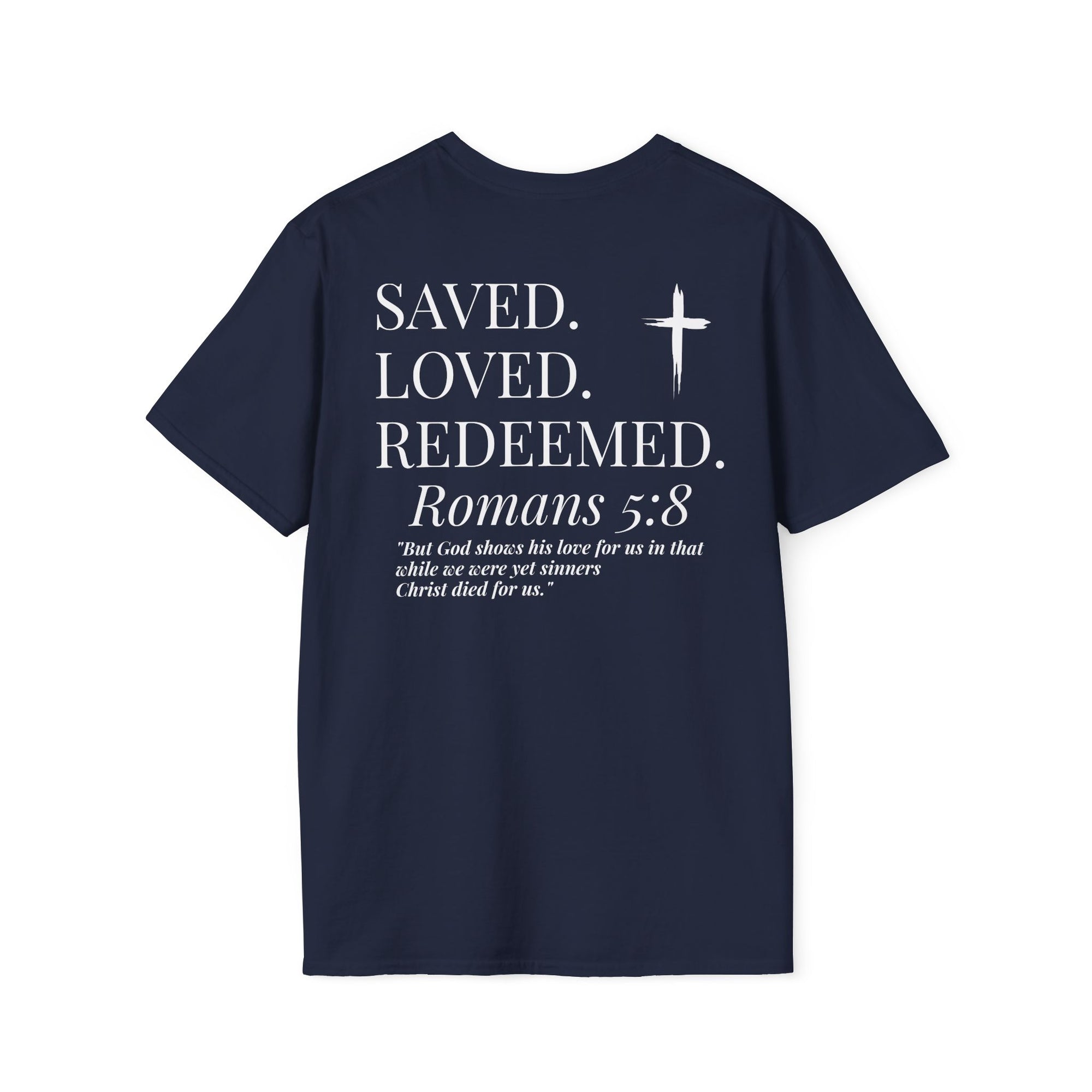 Unisex Romans 5:8 T-Shirt