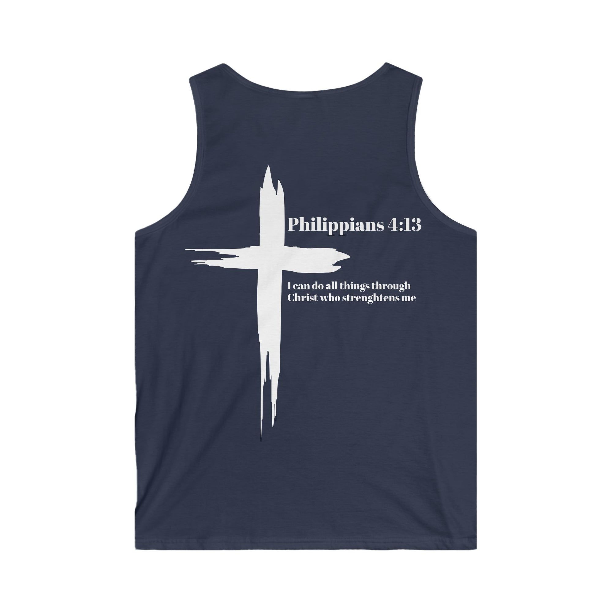 Men's Philippians 4:13 Tank Top