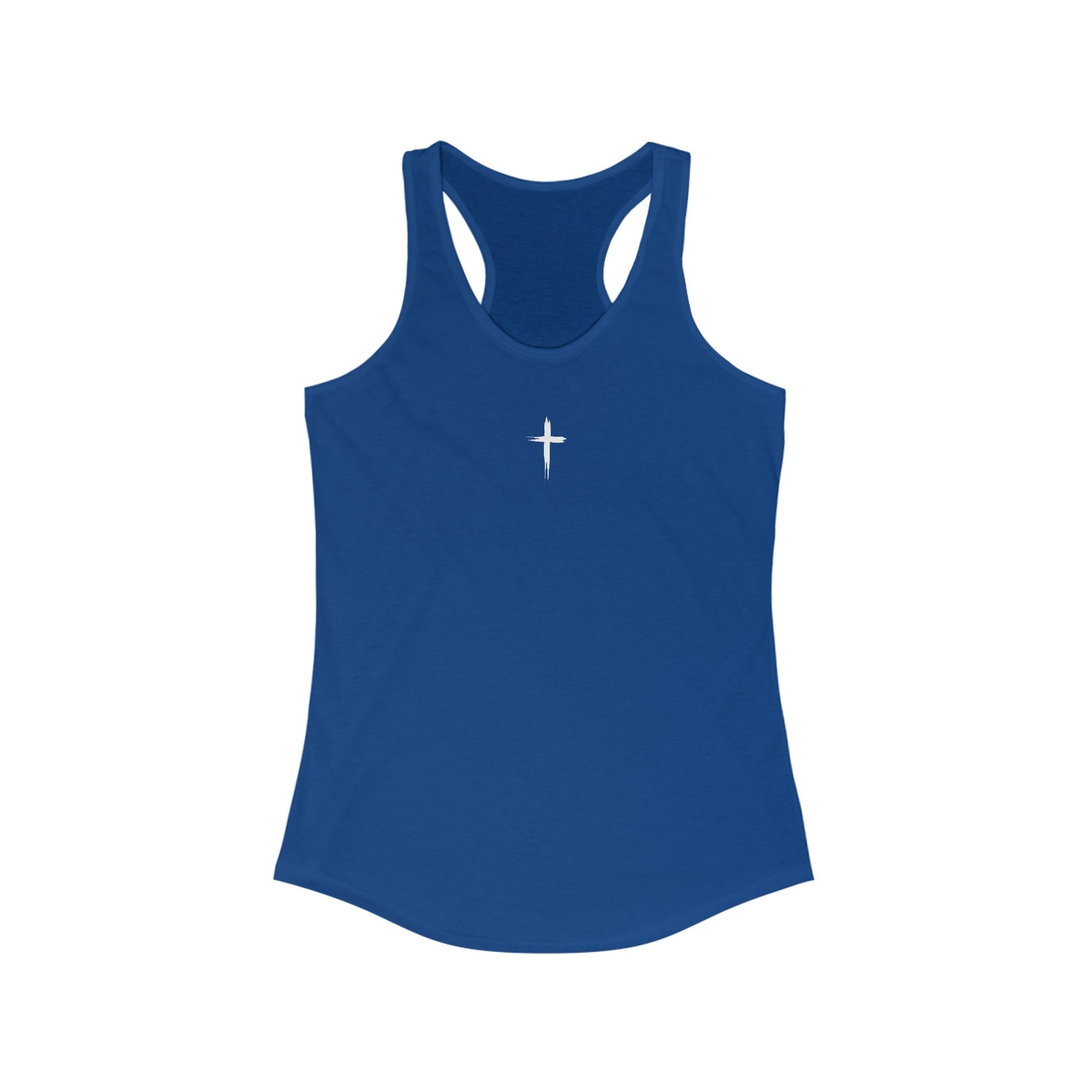 Women's Small Cross Design Tank Top