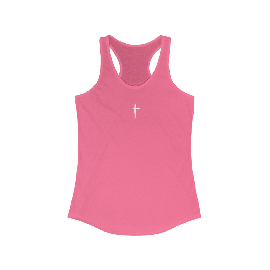 Women's Small Cross Design Tank Top