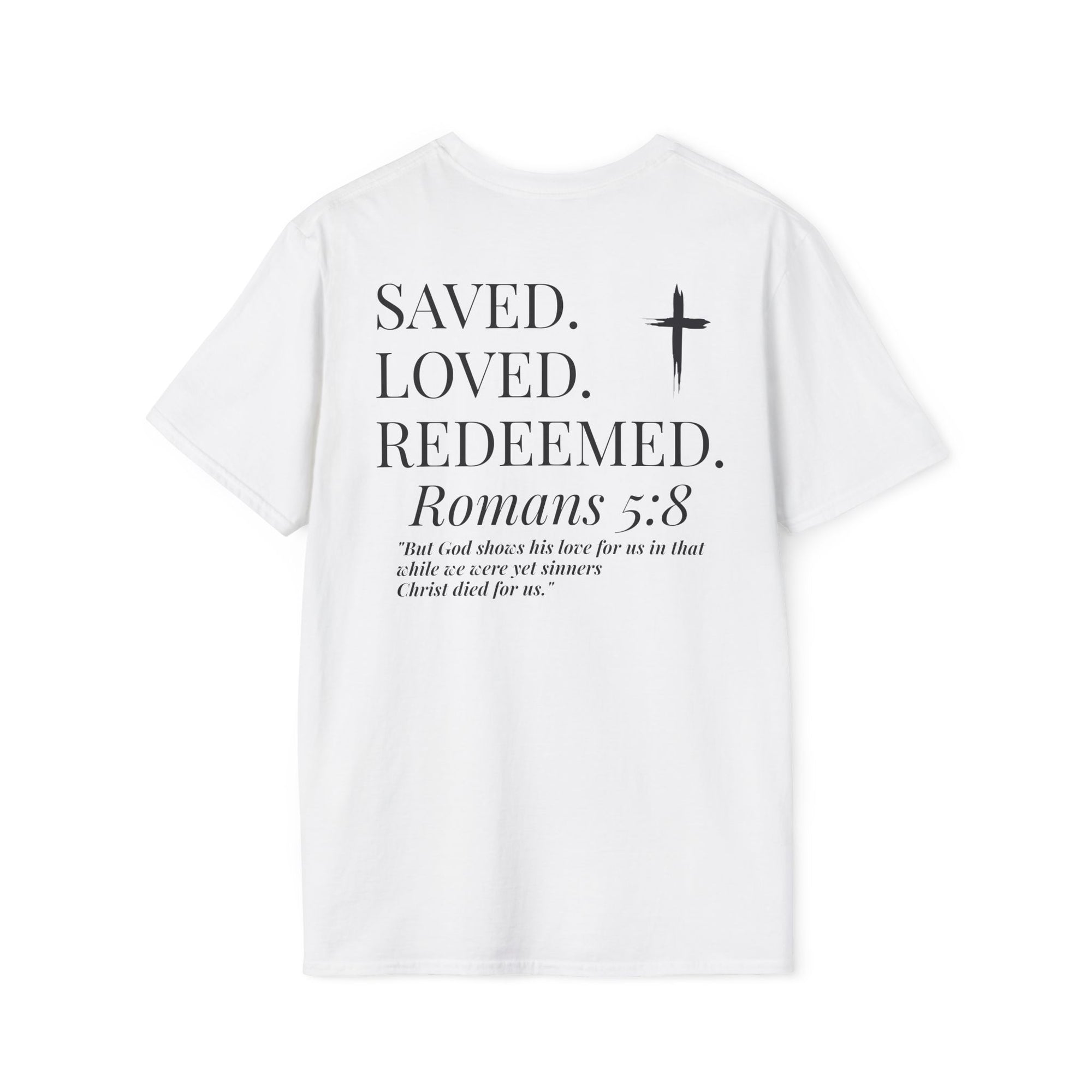 Unisex Romans 5:8 T-Shirt