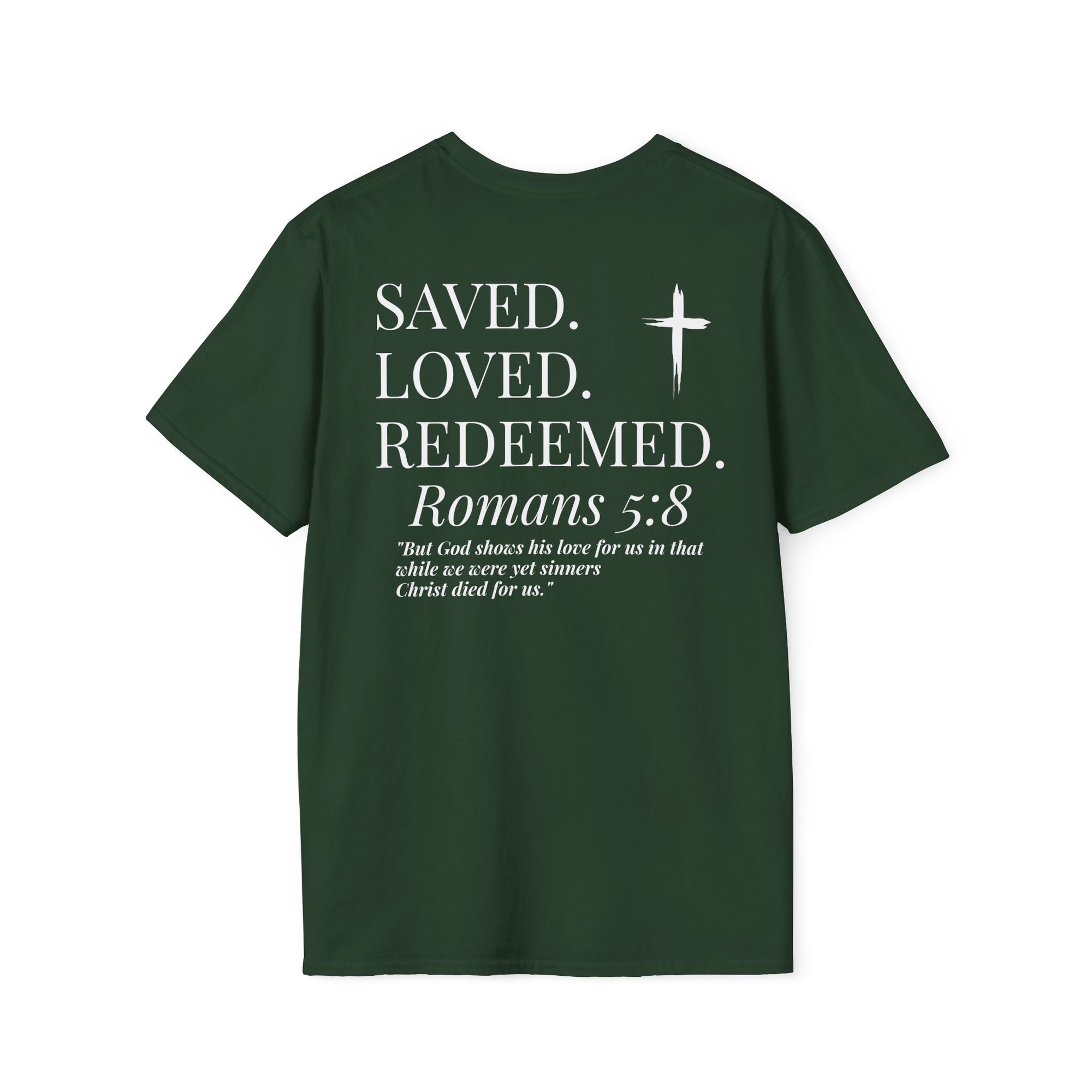 Unisex Romans 5:8 T-Shirt
